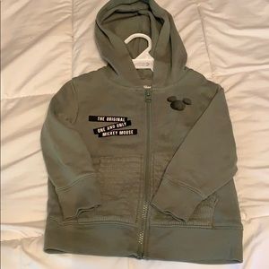 Olive green Mickey jacket